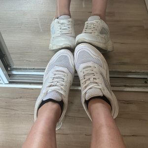 White Chunky shoes